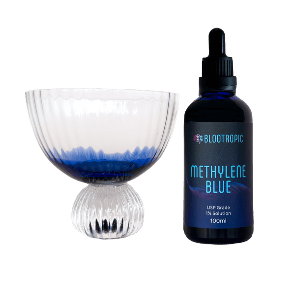 Blootropic bottle glass